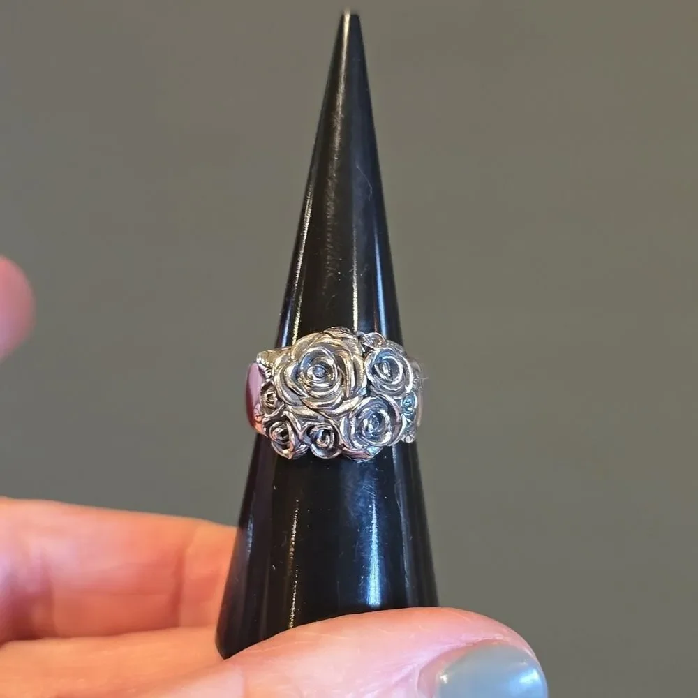 Or Paz Sterling Silver Ring, Size 7. Stamped 925 PZ. NWOT!